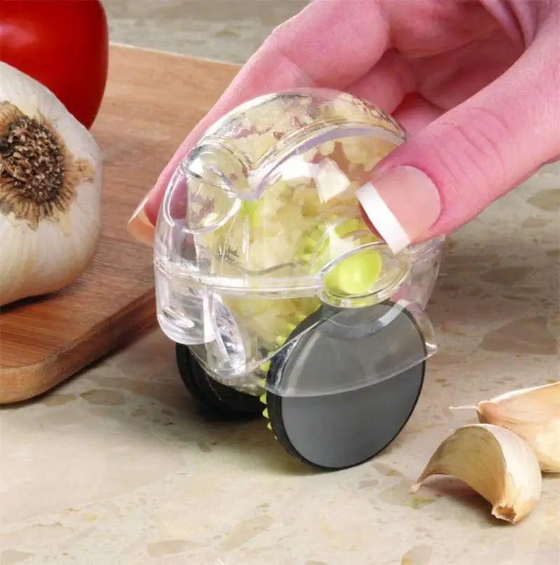 Quick Garlic Grinder Mini Garlic Garlic Cart Kitchen Gadgets and Accessories Kitchen Gadgets Roller Garlic Chopper Manual